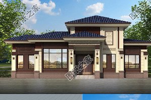 二层带阳光房自建房设计，不仅环境好，而且还提高生活质量