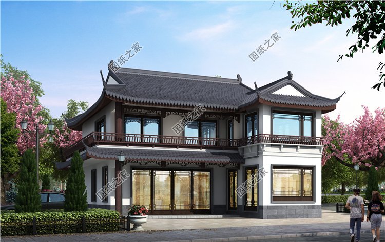 农村新中式自建房设计，更加鲜活与灵动，紧跟时代潮流