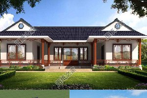 农村一层自建房合集，造价低布局合理适用成为了众多人的首选