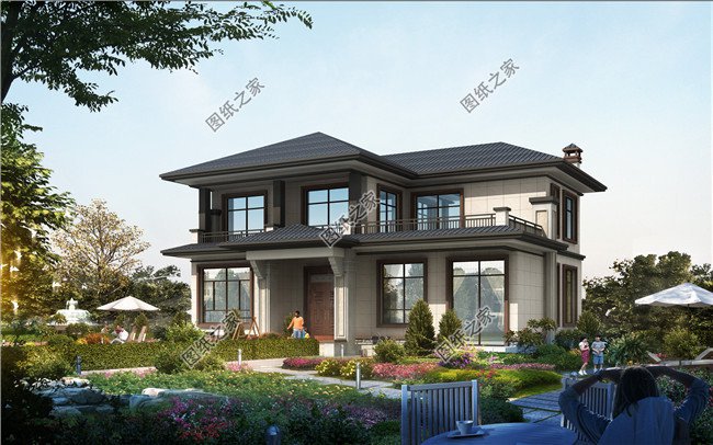 新中式自建房设计合集，造价经济，居住体验极好