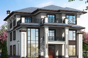 乡村三层自建房设计，各具特色，功能空间充足