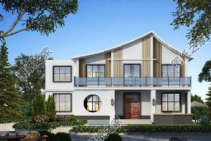 农村现代风自建房设计，简约时尚的同时清新自然百看不厌