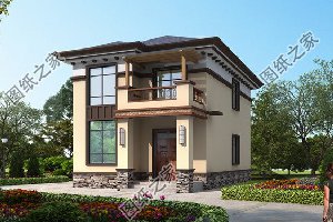 新中式农村自建房设计，外观设计符合大众的审美，内部布局合理