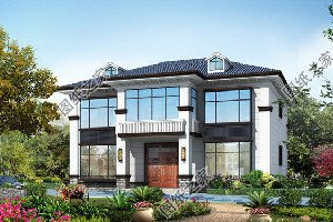 带老虎窗的自建房设计，美化整体效果以改善住宅采光与通风