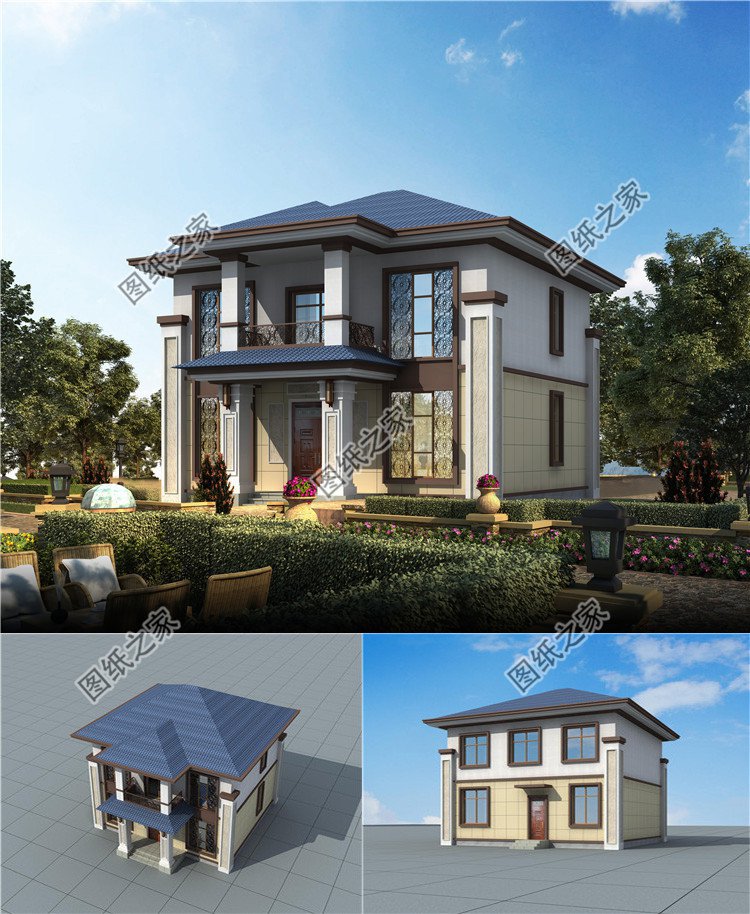 新中式农村自建房设计展现出独特的中式住宅的魅力甚是喜爱