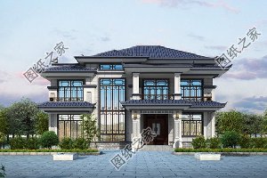 乡村复式自建房合集，提升屋内的采光与通风效果，居住更为舒适