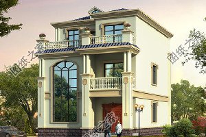 小户型三层自建房设计，外观造型气势恢宏，室内配置齐全