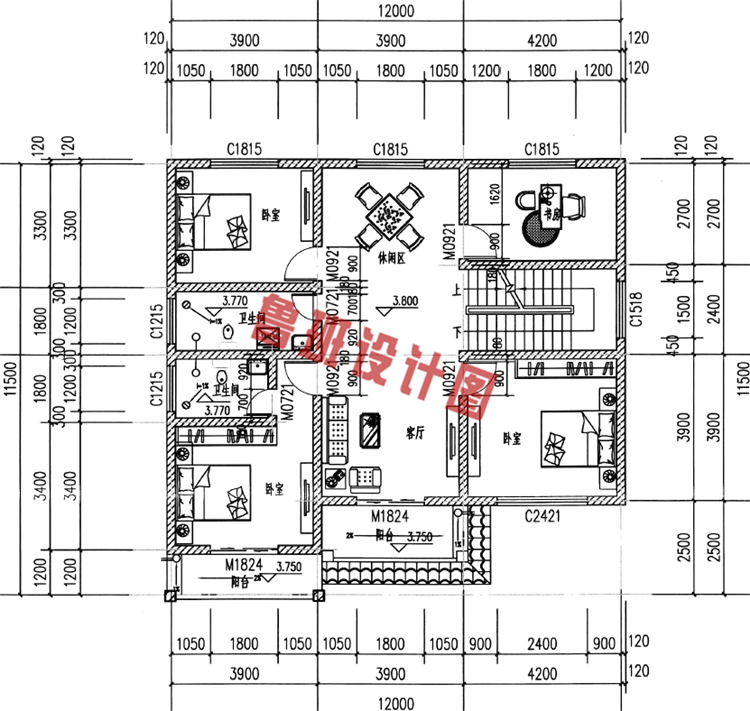 两层半20万农村自建房