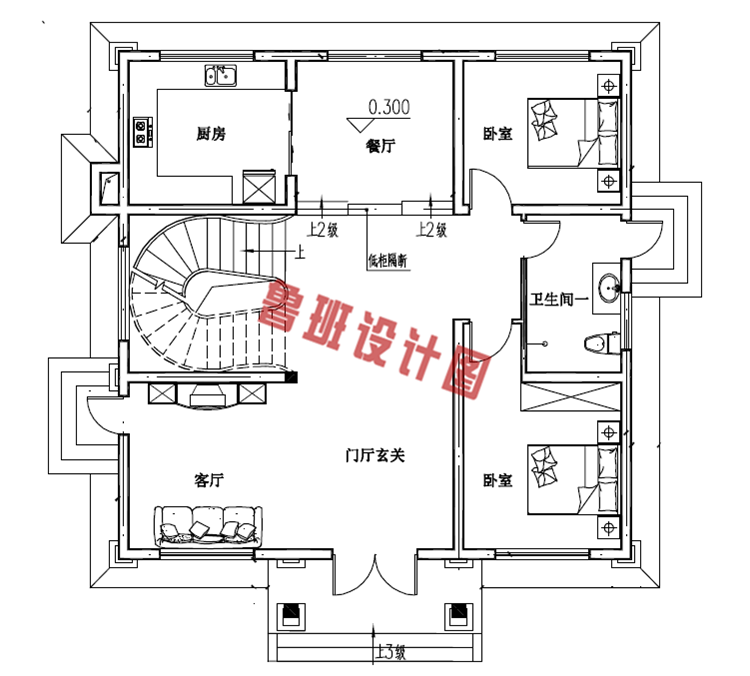 造价30万三层楼房设计图