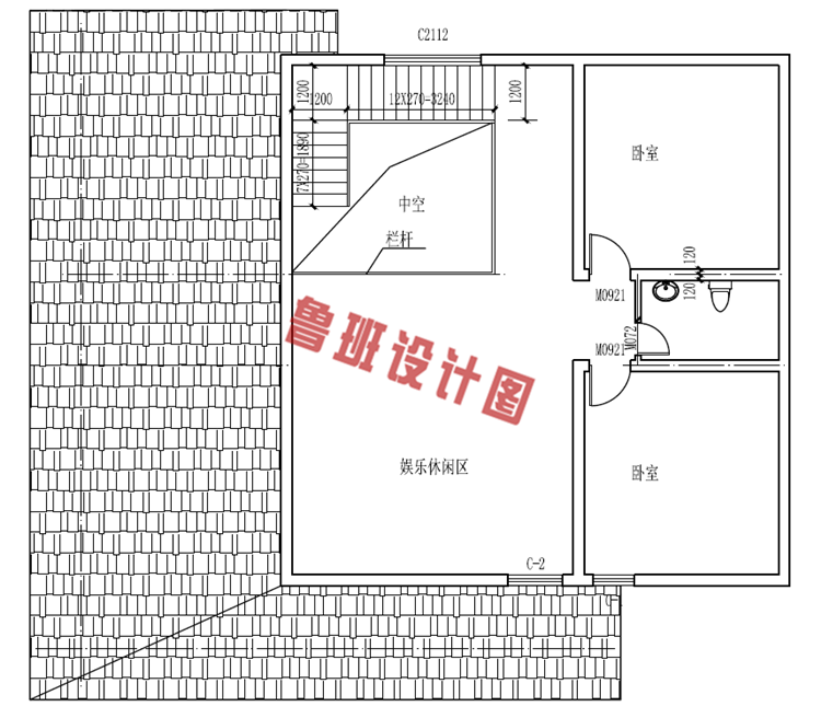 农村15万元一层半小楼图