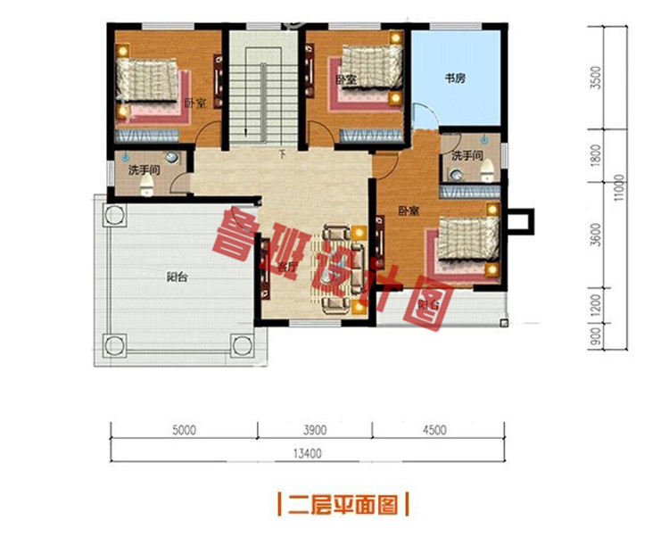 二层别墅图片大全欣赏二层户型图