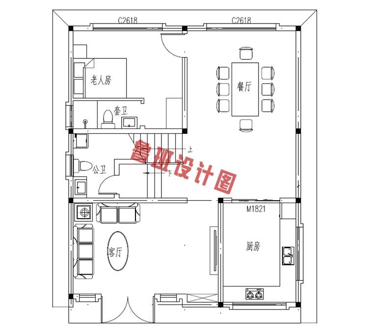 10万内2层小洋楼设计图