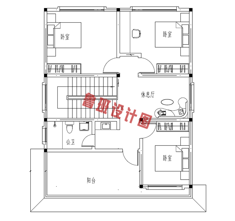 10万内2层小洋楼设计图