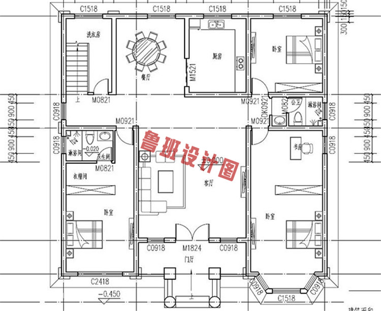 气派美观的平顶别墅设计方案