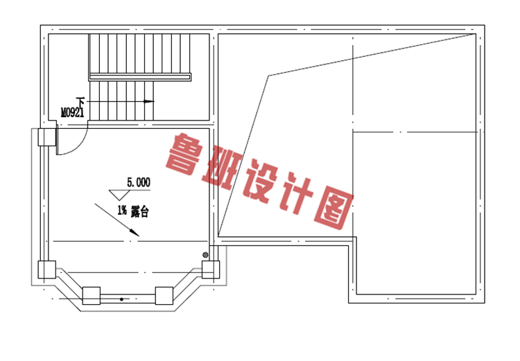 经典二层100平米左右新农村房屋设计图纸