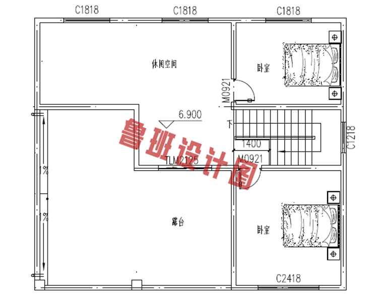 简单质朴三层新农村小别墅设计图纸