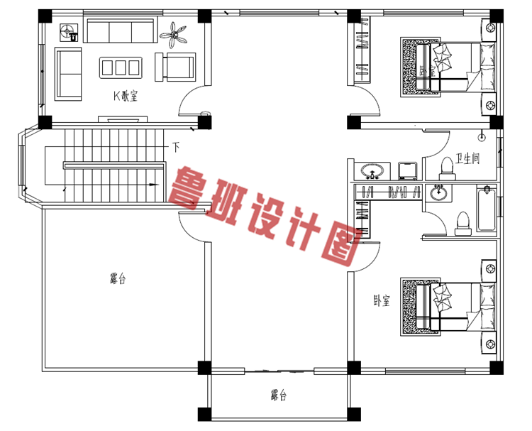 50万左右农村三层别墅