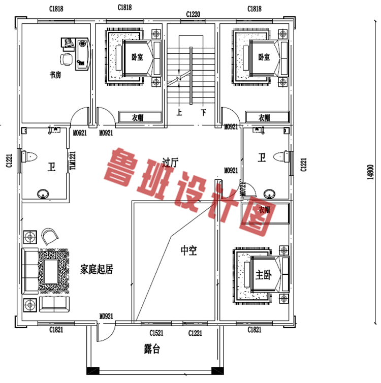 三层农村小别墅设计图