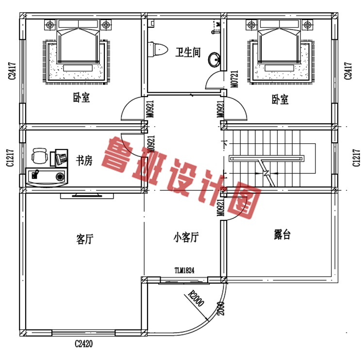 最新三层自建房屋设计图纸