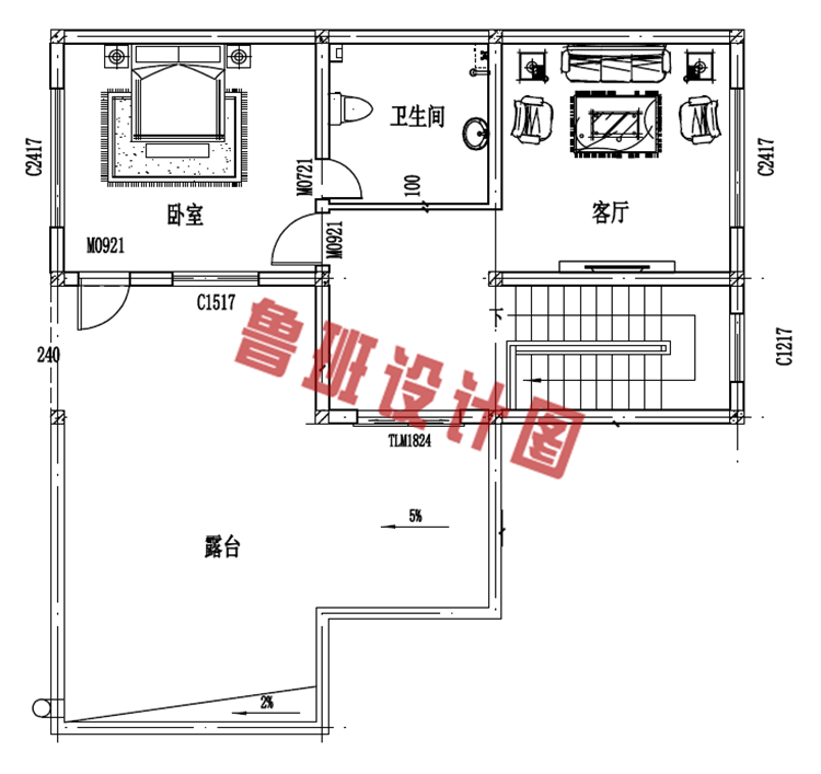 最新三层自建房屋设计图纸