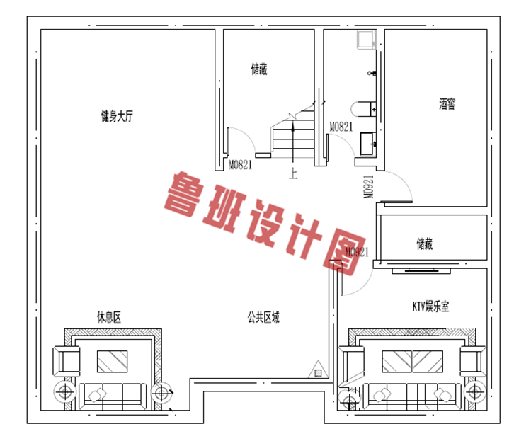 带地下室三层豪华大气新农村房屋设计图