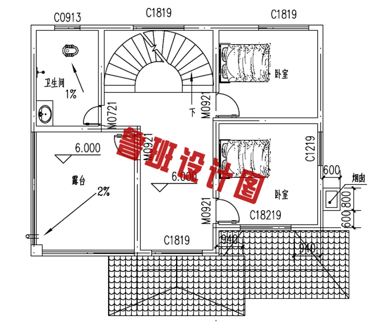 农村小户型三层别墅设计图