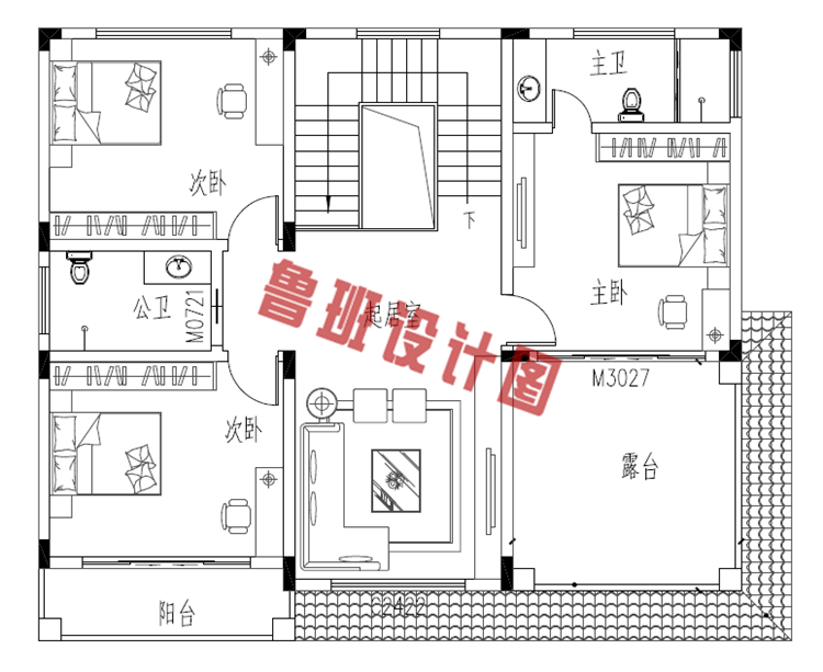 最漂亮的农村二层小楼设计图纸