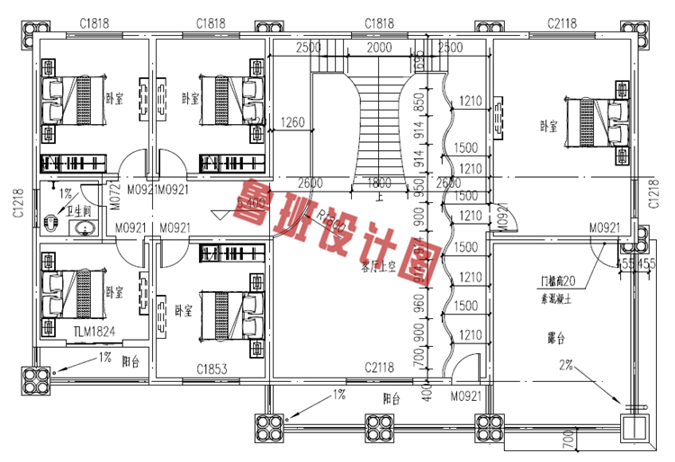 二层小别墅外观图片