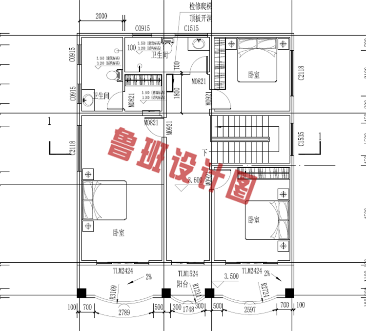 农村二层楼建房造型图