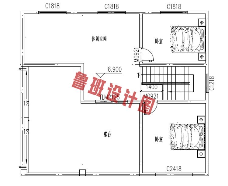 简单质朴三层新农村小别墅设计图纸