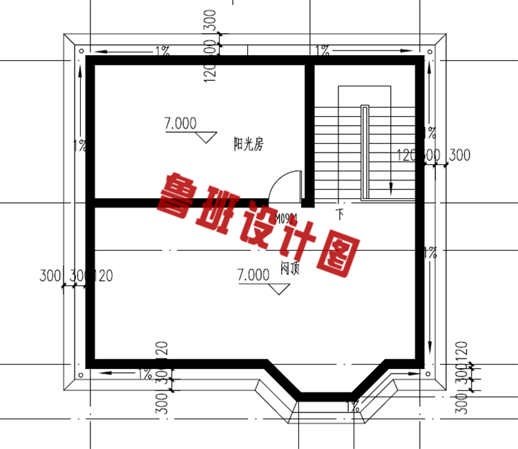 80平方米二层房屋设计图