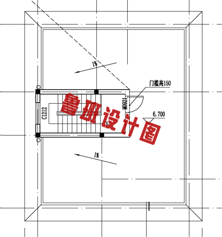 农村两间两层楼房设计图