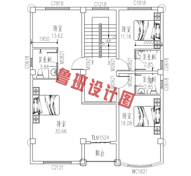 农村别墅款式三层