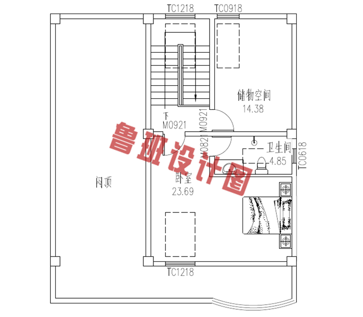 农村别墅款式三层