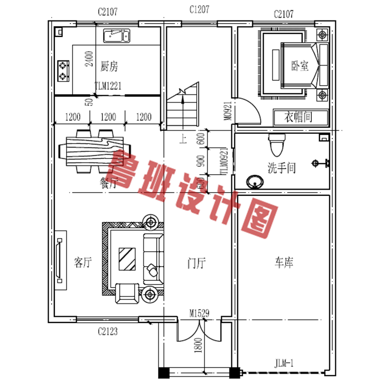 新农村三层楼房设计图