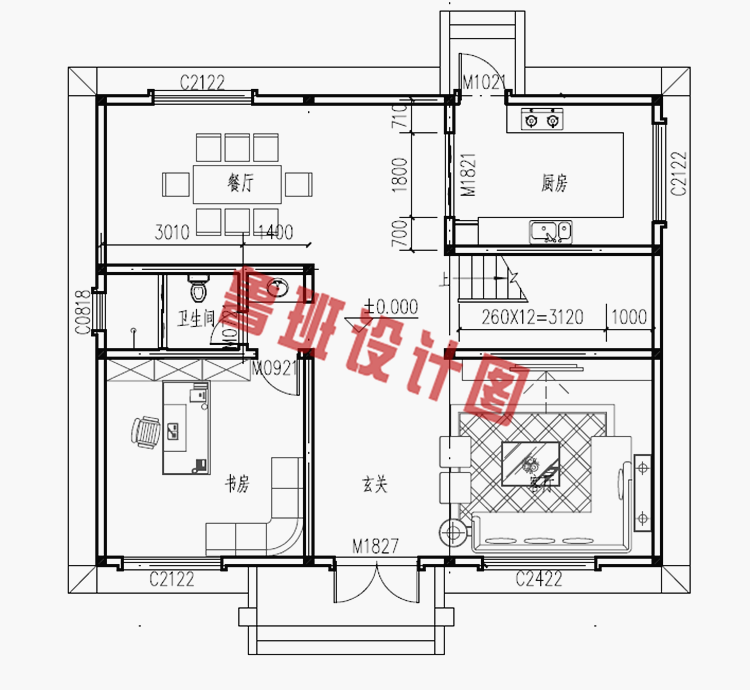 好看又简单的二层楼房