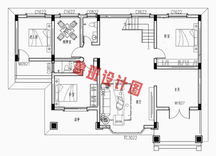 二层楼房设计图纸