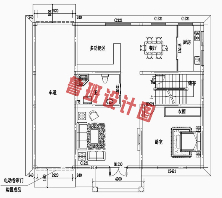 二层小别墅设计图