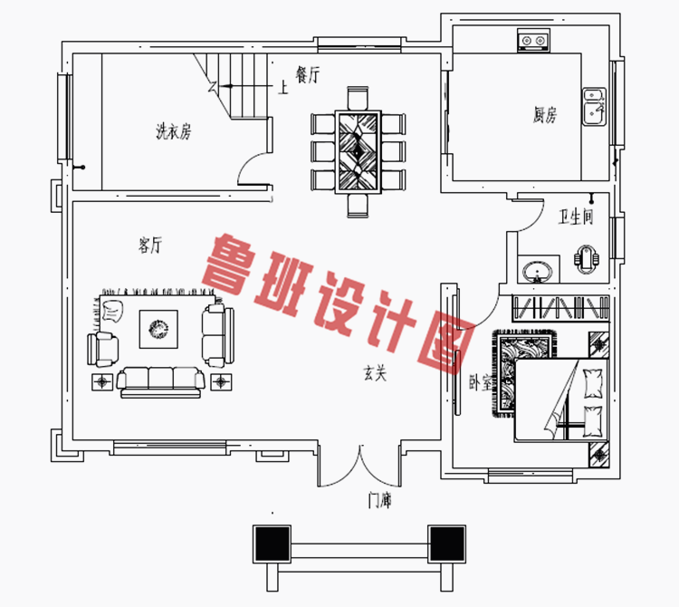 两层半20万农村自建房