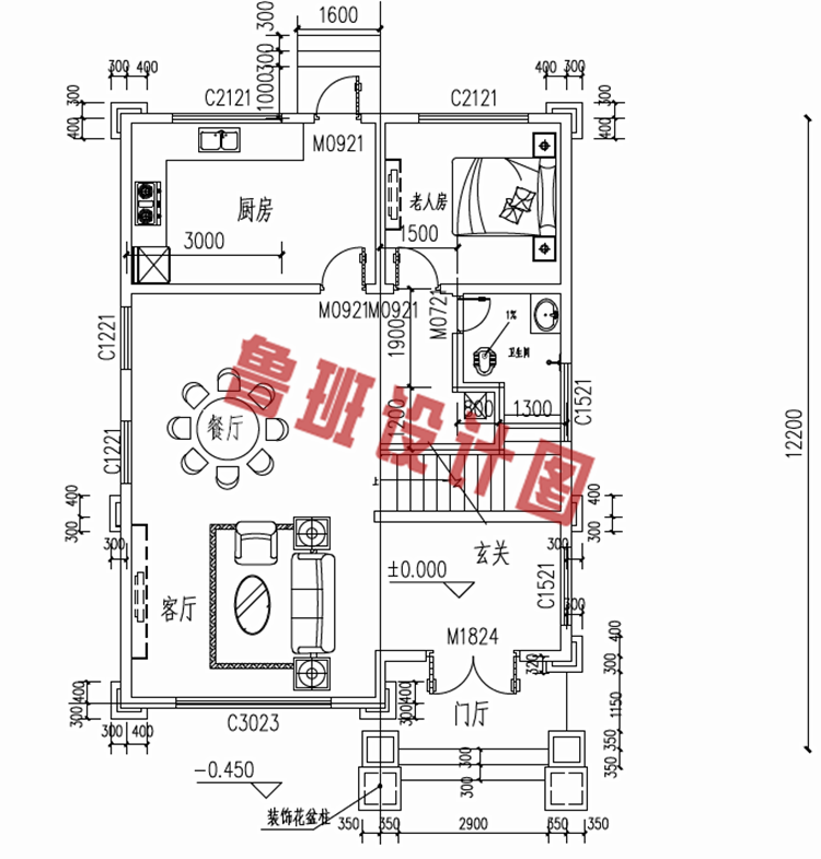 四层欧式房屋设计图纸