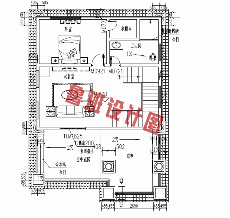 四层欧式房屋设计图纸