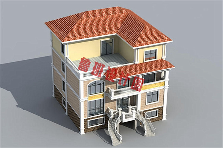 三层半复式别墅设计方案