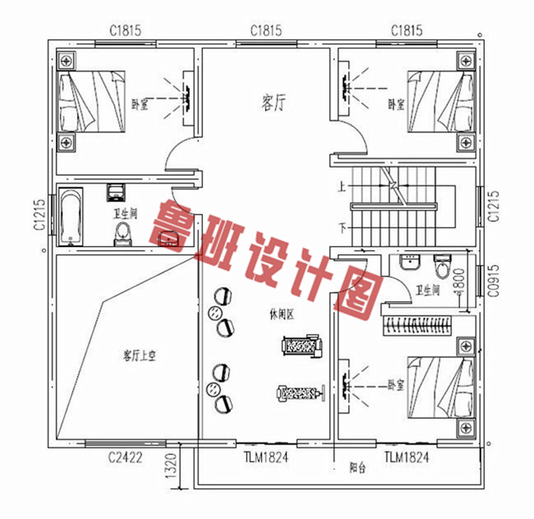 三层半复式别墅设计方案