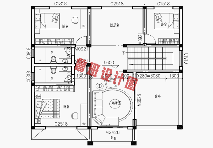 20万左右普通农村房子设计图