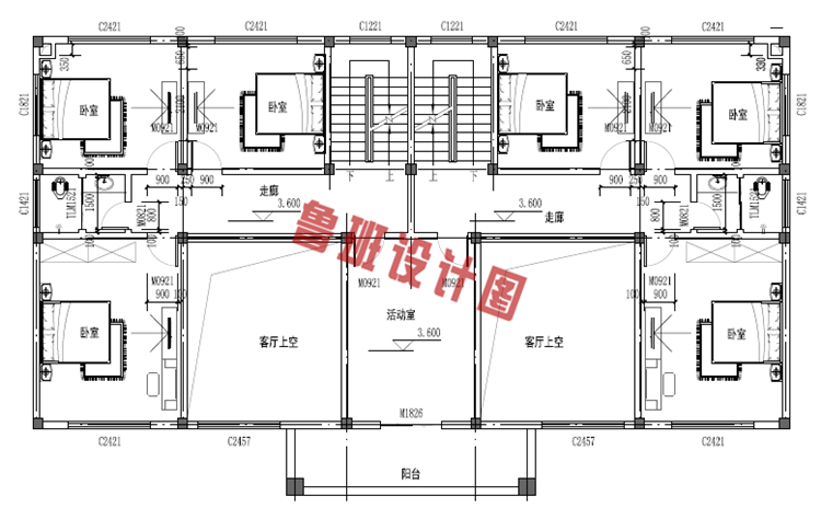 经典欧式双拼三层别墅