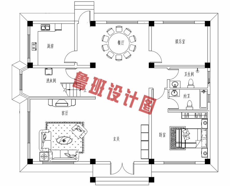 50万左右农村三层别墅