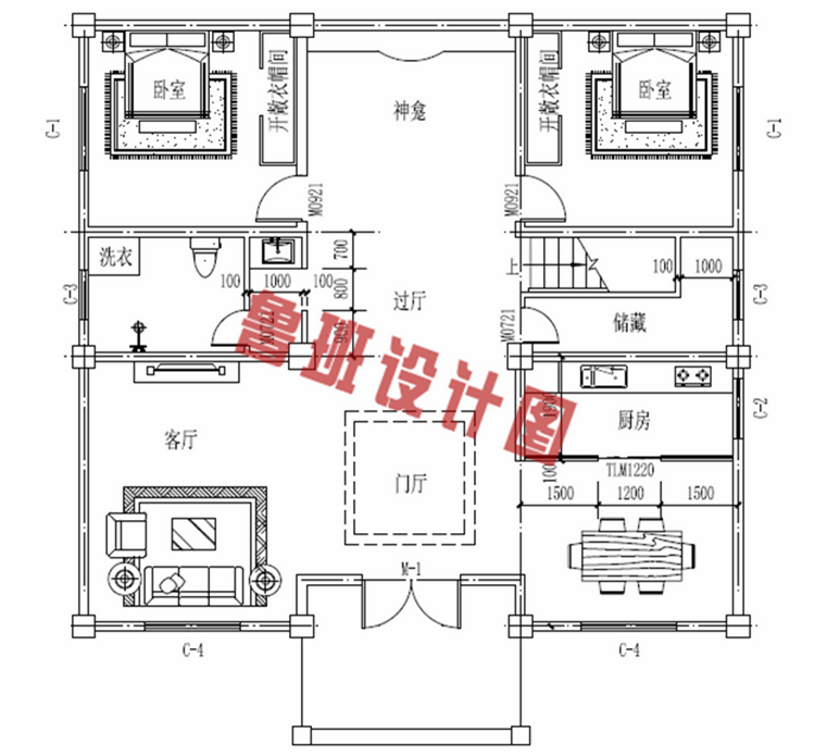 三层农村小别墅设计图纸