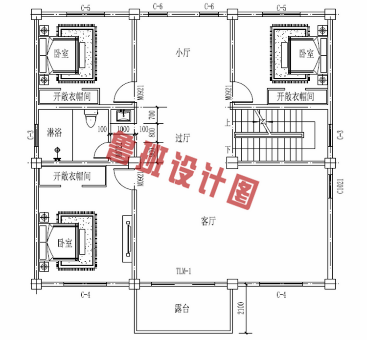 三层农村小别墅设计图纸