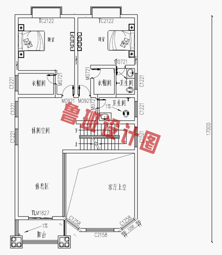 农村二层小别墅自建房屋设计图