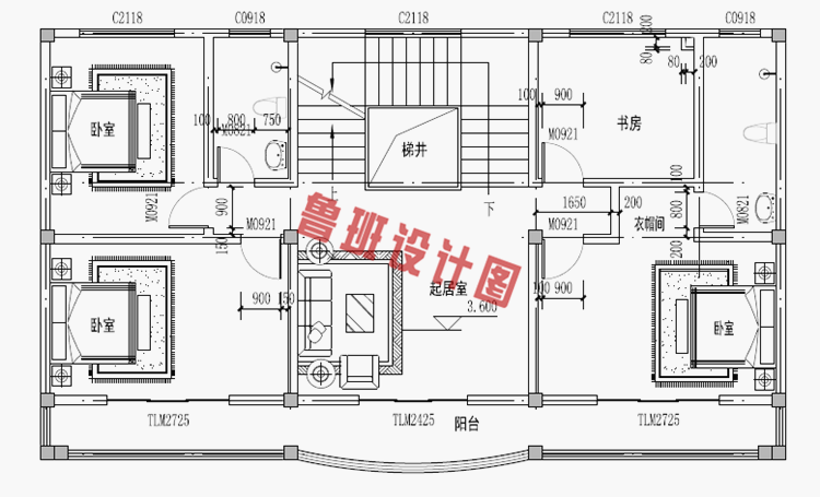 最受欢迎的三层农村小别墅设计图纸